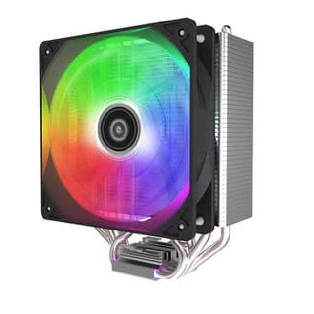 Jual ALS AM90 FAN PROCESSOR CPU COOLER GAMING HEATSINK 4 PIPE RGB