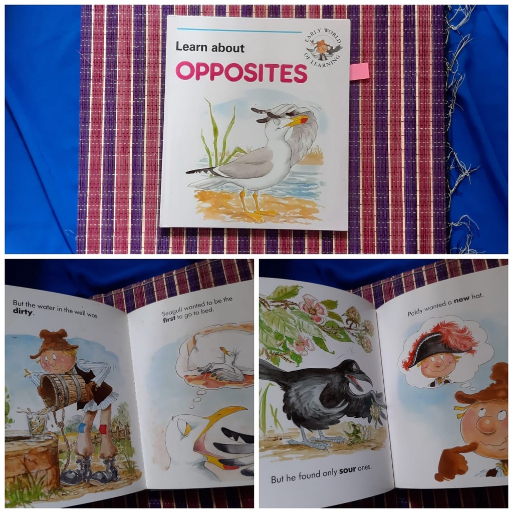 Jual Learn About Opposites buku anak HC | Shopee Indonesia
