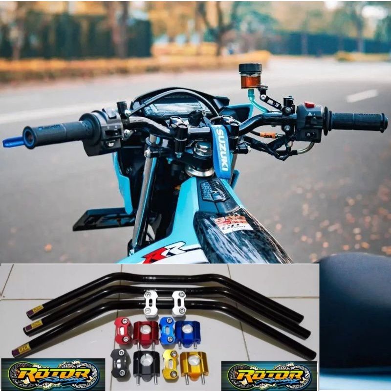 Jual Stang rzr roadrace pnp suzuki satria fu plus raiser dudukan cnc ...