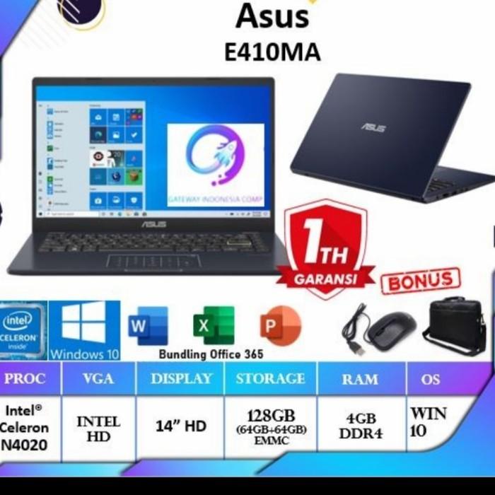 Jual Asus Vivobook E410ma Intel N4020 4gb 128gb 14 Hd W10 Shopee Indonesia 3996