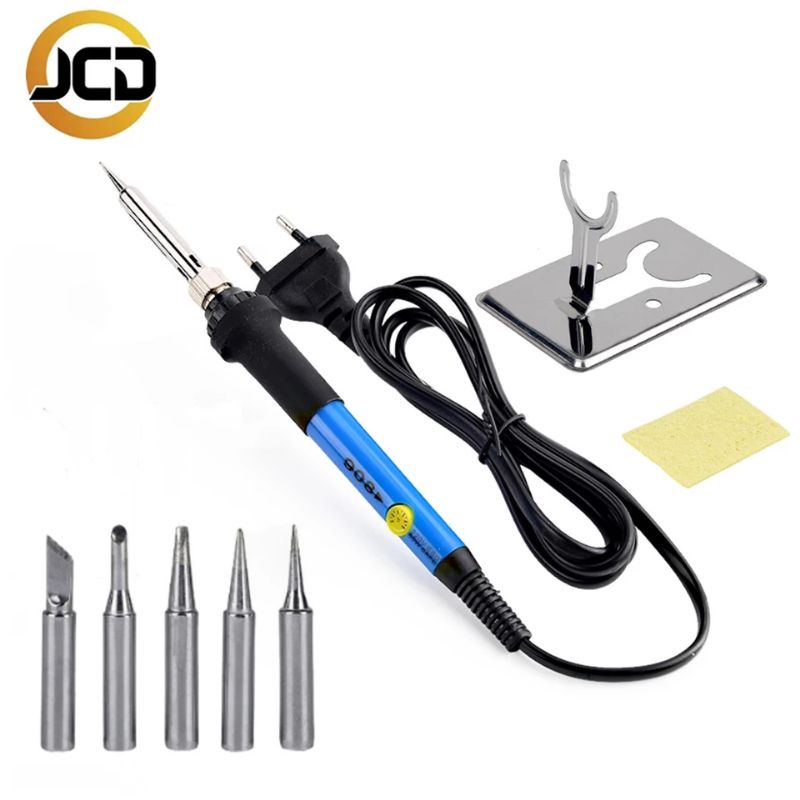 Jual Solder Listrik 60 Watt Soldering Iron Temperature With 5 Kepala ...