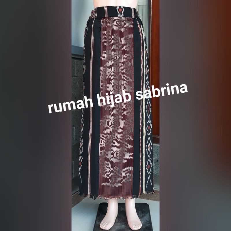 Jual SABRINA TENUN - ROK SPAN PLOI BELAKANG TENUN | Shopee Indonesia
