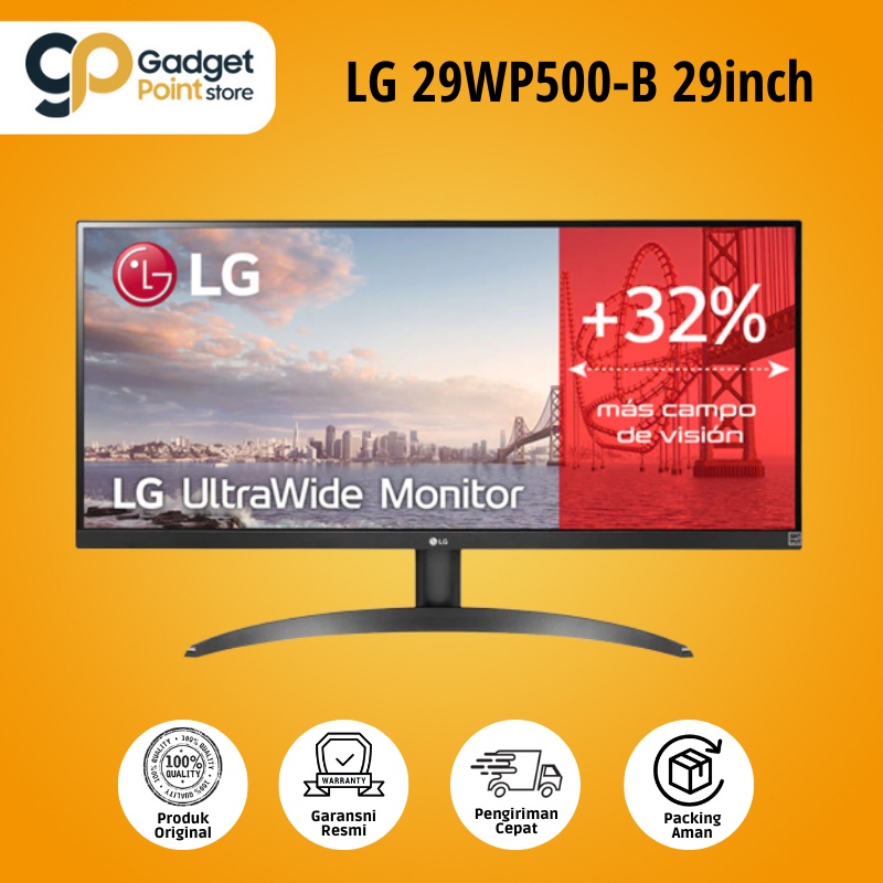 Jual Monitor LED LG 29WP500 29 Ultrawide IPS 2560x1080 HDMI HDR10