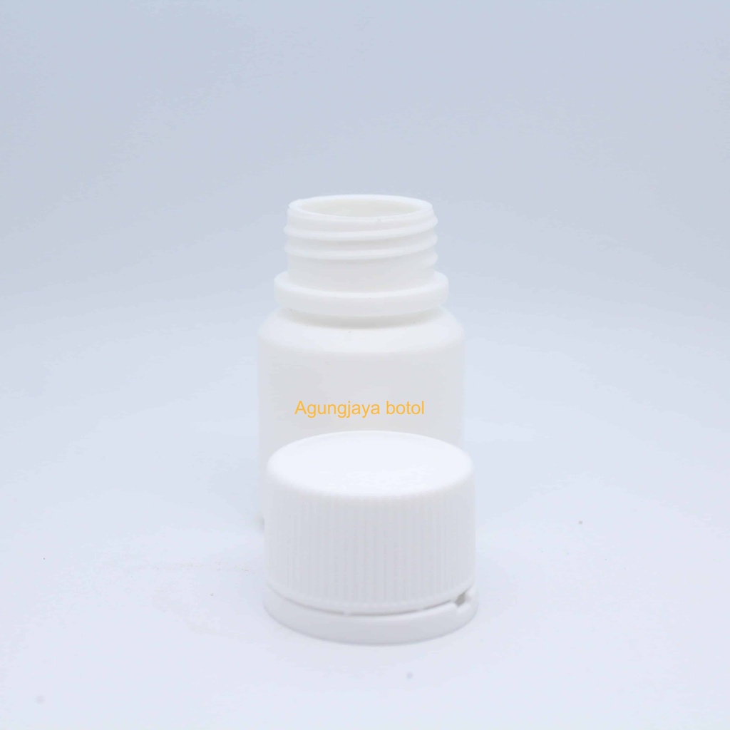 Jual Botol Tablet 30 Ml Obat Putih Hdpe / Botol Obat / Botol Tablet ...