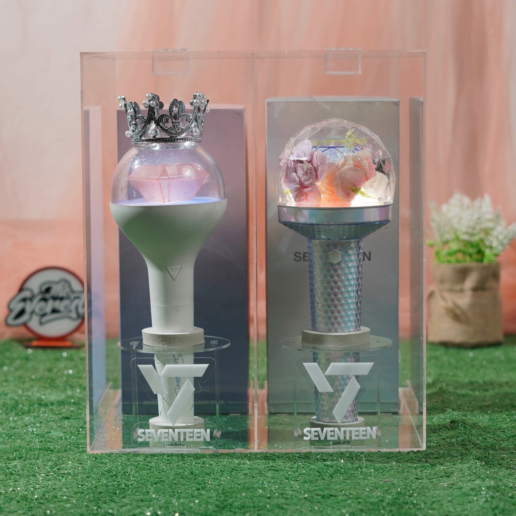 Jual Box Lightstick SEVENTEEN Versi 1 x Lightstick SEVENTEEN Versi 2 ...