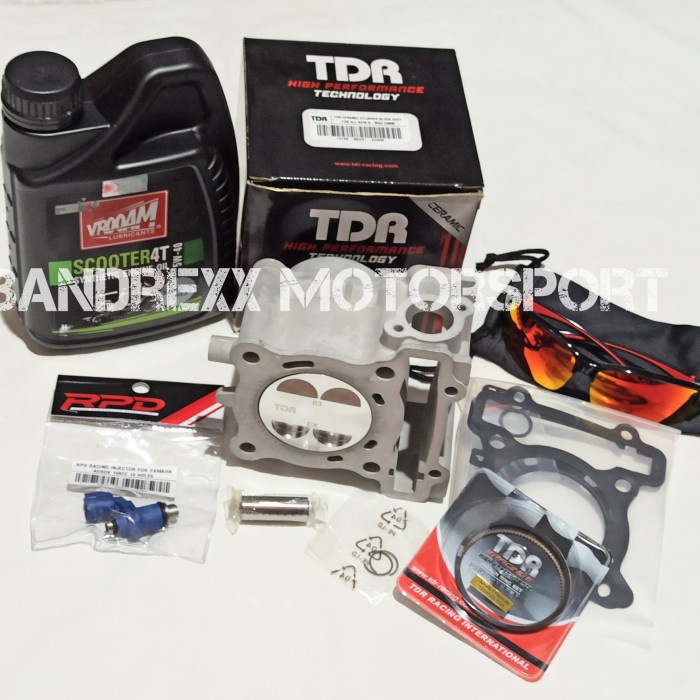 Jual Paket Bore Up Kit TDR Racing 180cc For All New NmaxAerox