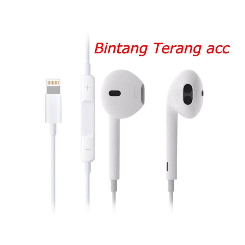 Earphone iphone shopee sale