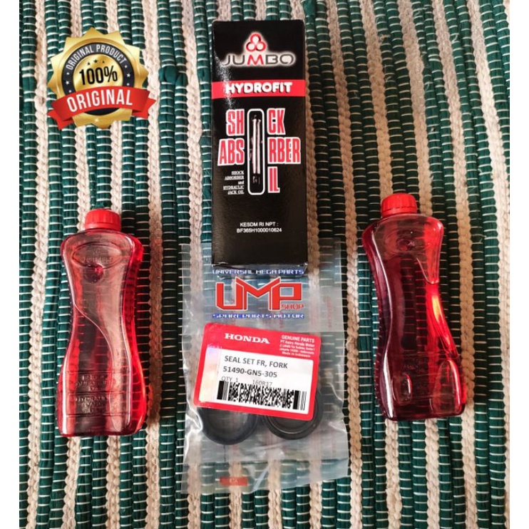 Jual Paket Seal shock GN5 + Oli shock jumbo sil shok seal shok sil sok