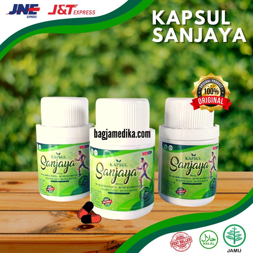 Jual Kapsul Sanjaya [COD] | Obat Pegal Linu, Asam Urat, Rematik, Obat ...