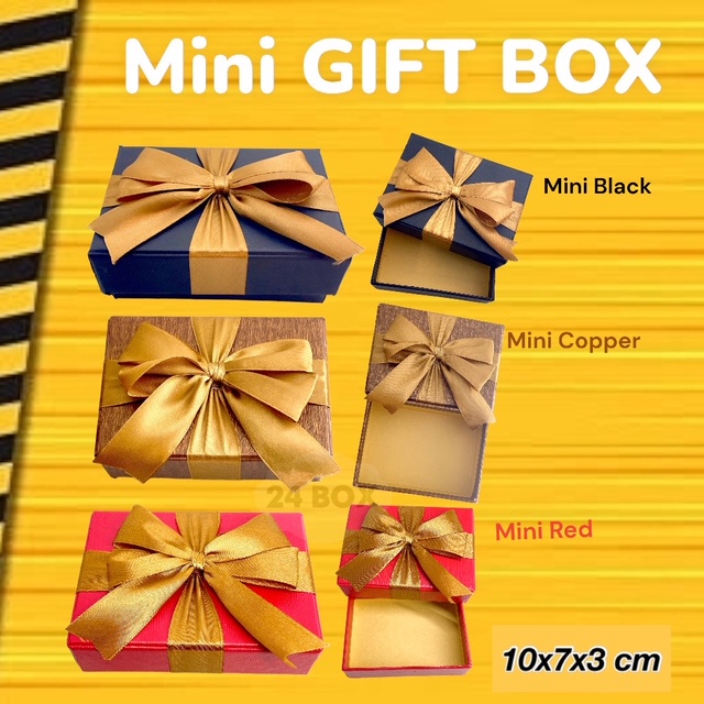 Jual MINI GIFT BOX/ HARD BOX KECIL PREMIUM 19x7x3/ KOTAK KADO LM KUAT ...