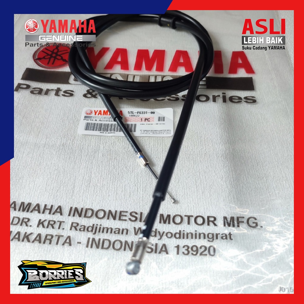 Jual KABEL CHOKE TALI CUK MIO SPORTY MIO SOUL KARBU 5TLF633100 ASLI