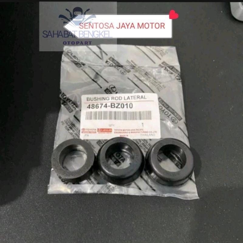 Jual BUSHING LATERAL KARET STABIL BELAKANG AVANZA XENIA RUSH TERIOS