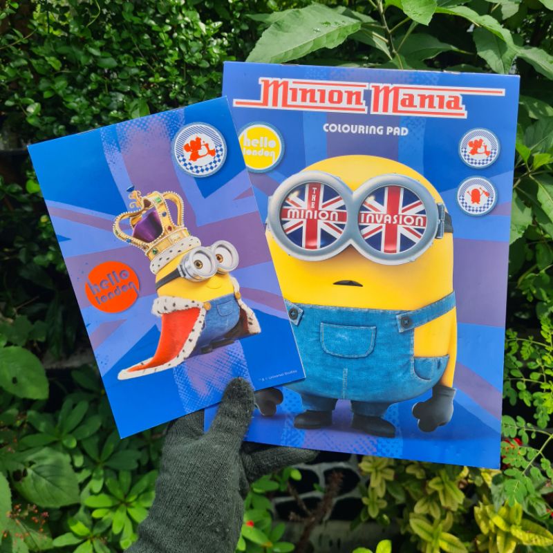 Jual MINION MANIA: COLOURING PAD (Buku Mewarnai Anak) | Shopee Indonesia