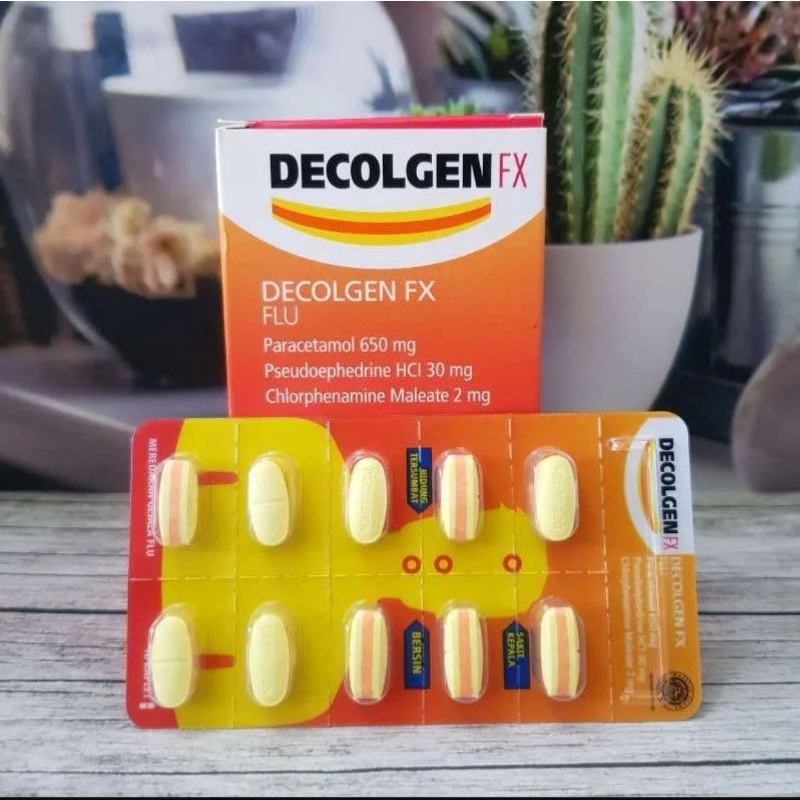 Jual DECOLGEN FX STRIP ( 1 strip isi 10 tablet ) | Shopee Indonesia