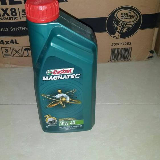 Jual Oli Mesin Castrol Magnatec 10W-40 Kemasan 1 Liter | Shopee Indonesia