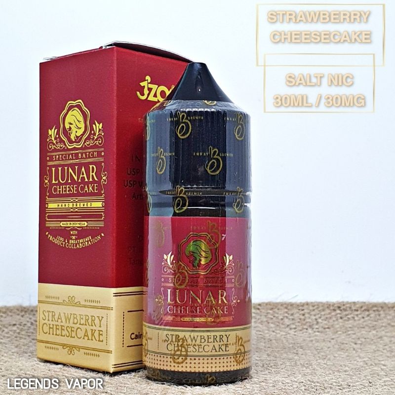 Jual SALT NIC - LIQUID LUNAR HEXOHM Strawberry Cheesecake 30ML 30MG ...