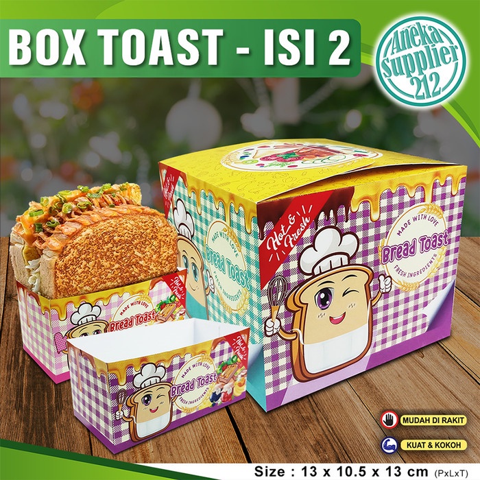 Jual Kombo Hemat Toast Box Roti Bakar - HAPPY FAMILY ed - IVORY ...