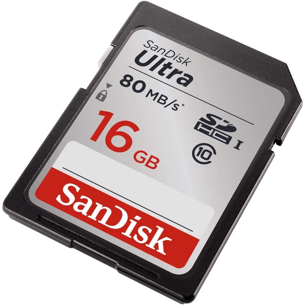 Jual SANDISK ULTRA SDCARD 16GB 80MB/S CLASS 10 SD CARD 16 GB 80 MBPS