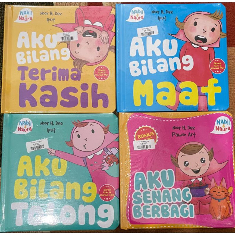 Jual Buku Seri Nabil dan Naura Buku Bacaan Buku Boardbook | Shopee ...