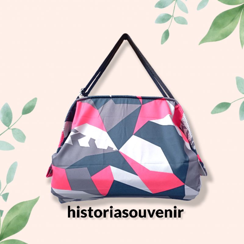 Jual Tas Lipat Kantong Belanja Jinjing Bandung shoping bag Kain Parasut