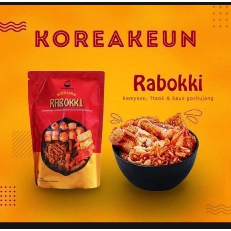 Jual Kakarak Food Koreakeun Rabokki Original 230gr | Shopee Indonesia
