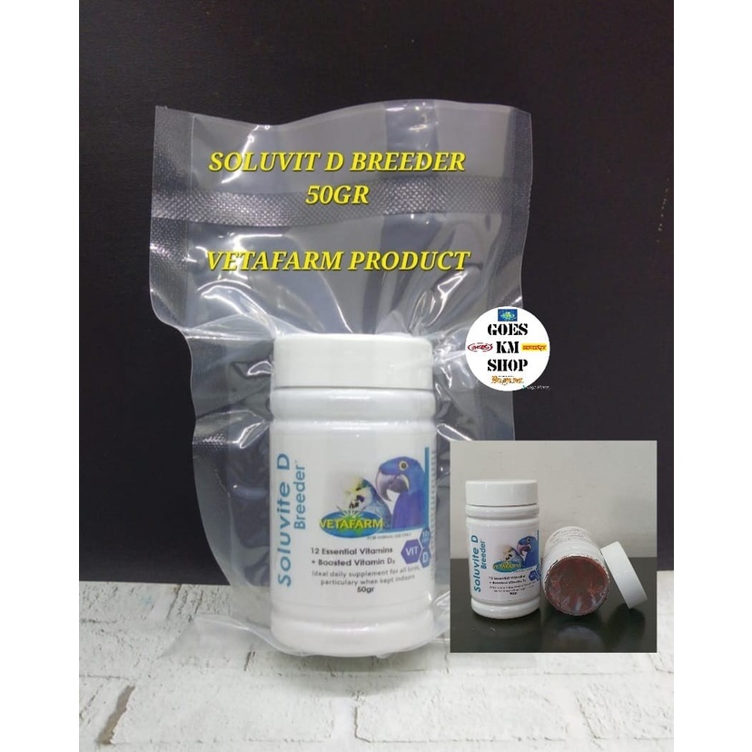 Jual SOLUVIT D BREEDER 50 GR | Shopee Indonesia