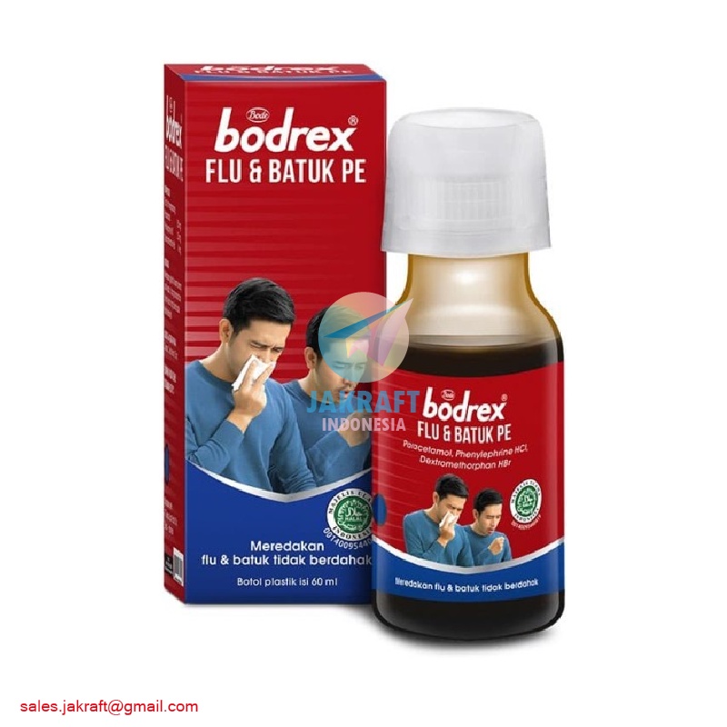 Jual Pcs Bodrex Sirup Obat Flu Batuk Tidak Berdahak Pe Demam