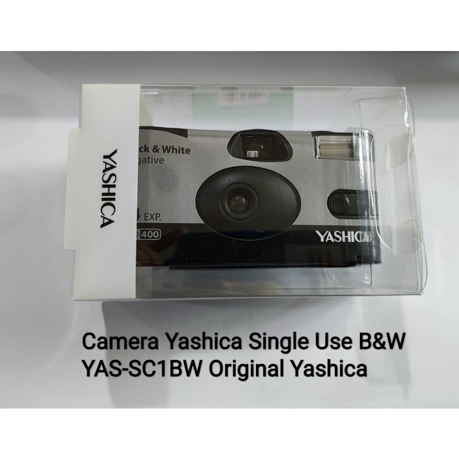 Jual Yashica YASSCBW Single Use Camera iso B&W FIlm Original Shopee