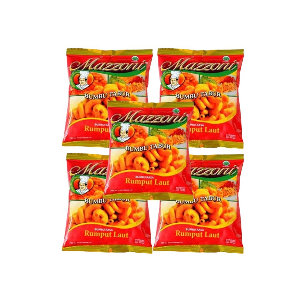 Jual Mazzoni Bumbu Tabur Rumput Laut 5 X 100 Gr Shopee Indonesia