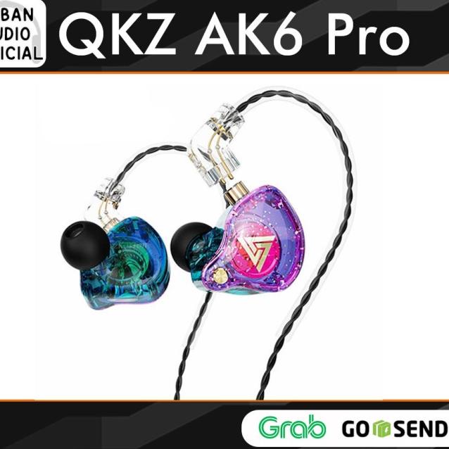 Jual QKZ AK6 Pro Earphone with Mic alt KZ EDX Pro TRN MT1 KZ EDC KZ EDS ...