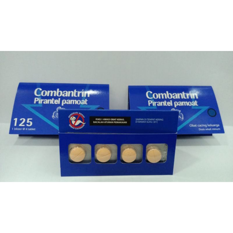 Jual Combantrin 125mg (Strip) | Shopee Indonesia
