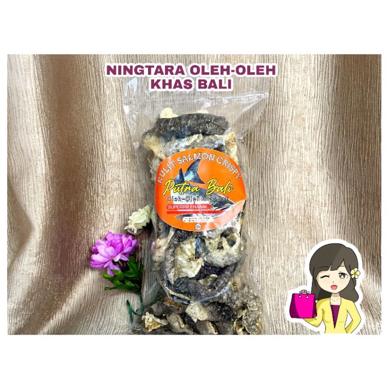 Jual Keripik Salmon Crispy Putra Bali Oleh Oleh Khas Bali 150gr