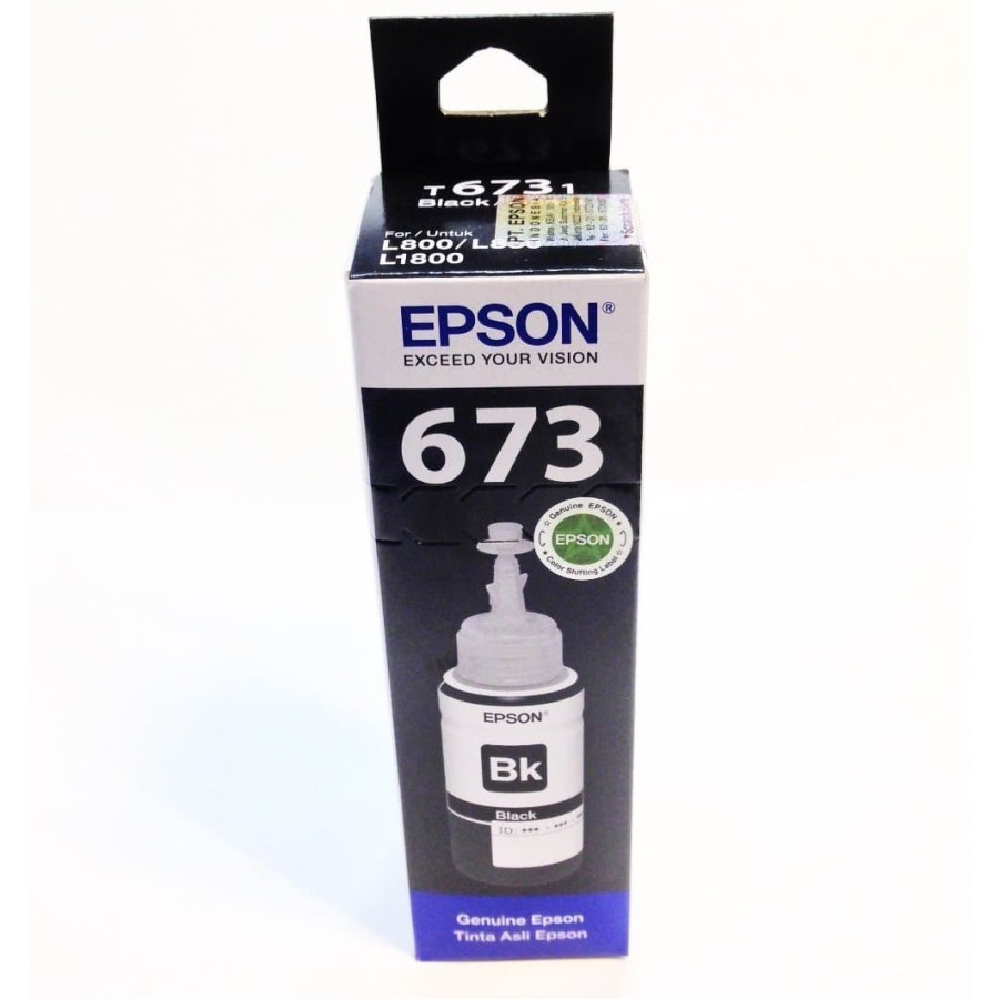 Jual Refill Tinta Epson 673 Black | BITCOM PLAZA | Shopee Indonesia