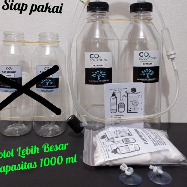 Jual CO2 DIY Botol Besar Terlengkap - Botol 500 ml | Shopee Indonesia