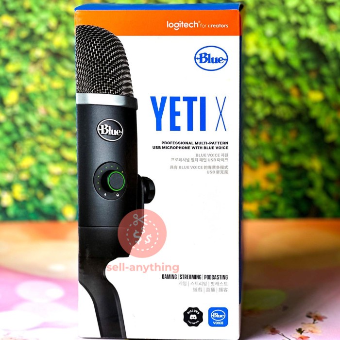 Jual BLUE YETI X PROFESSIONAL CONDENSER USB MICROPHONE Shopee Indonesia