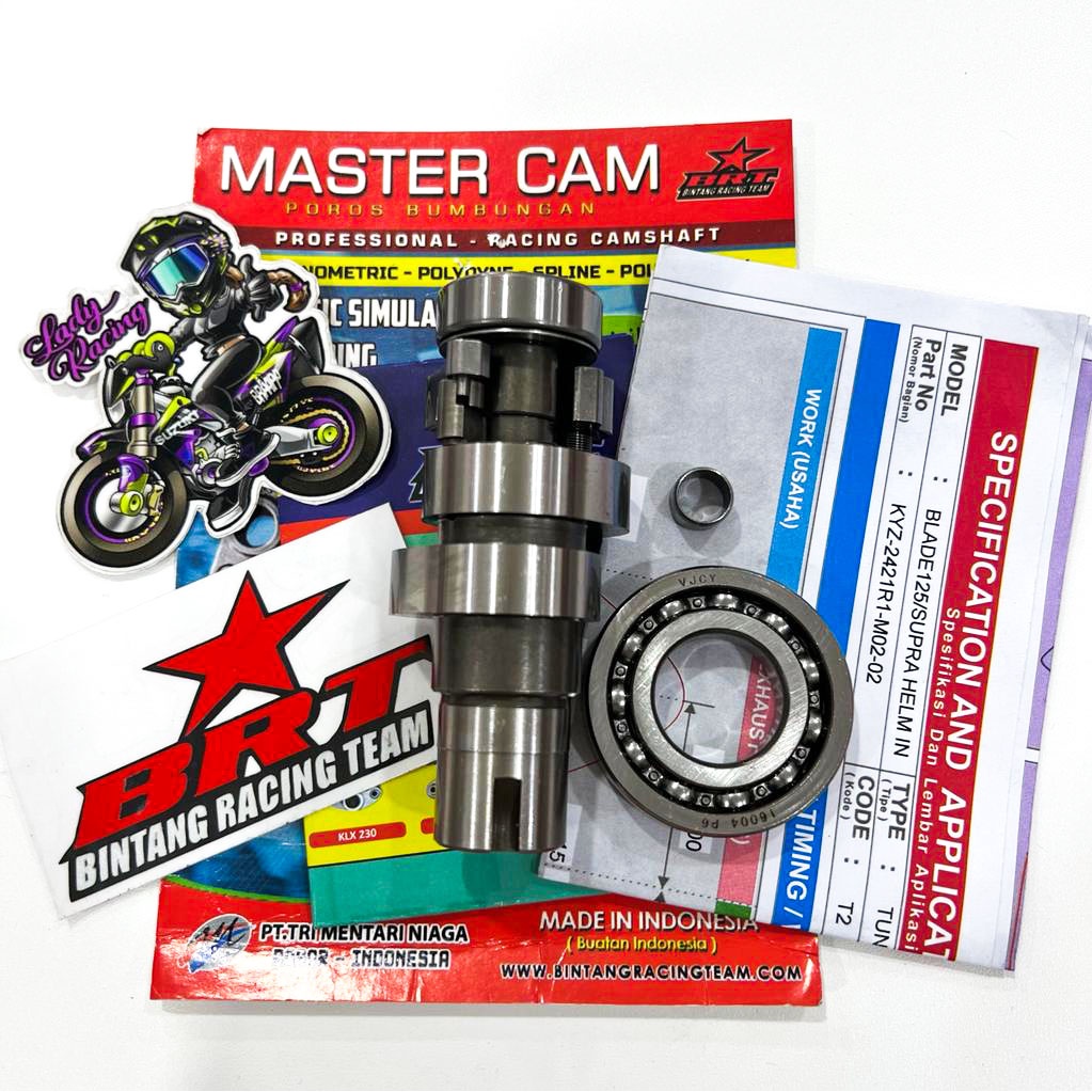 Jual MASTER CAM NOKEN AS BRT BLADE 125 FI / SUPRA X 125 FI NEW HELM IN ...