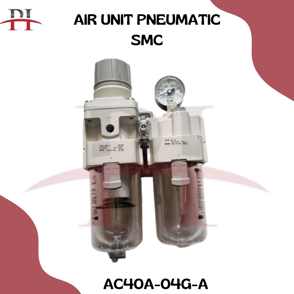 Jual Air Unit pneumatic AC40A-04G-A SMC | Shopee Indonesia