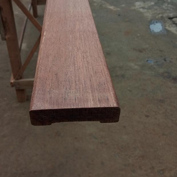 Jual Pagangan Railing Tangga Pagar Hand Rail Kayu Reling Gepeng - kayu ...