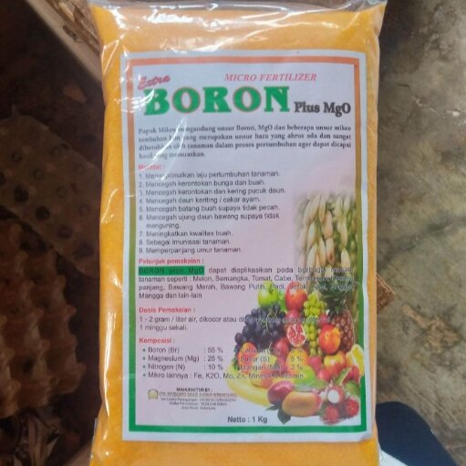 Jual Promo Pupuk Super Boron Magnesium Micro Fertilizer Kg Pupuk Boron Plus Mgo Kg