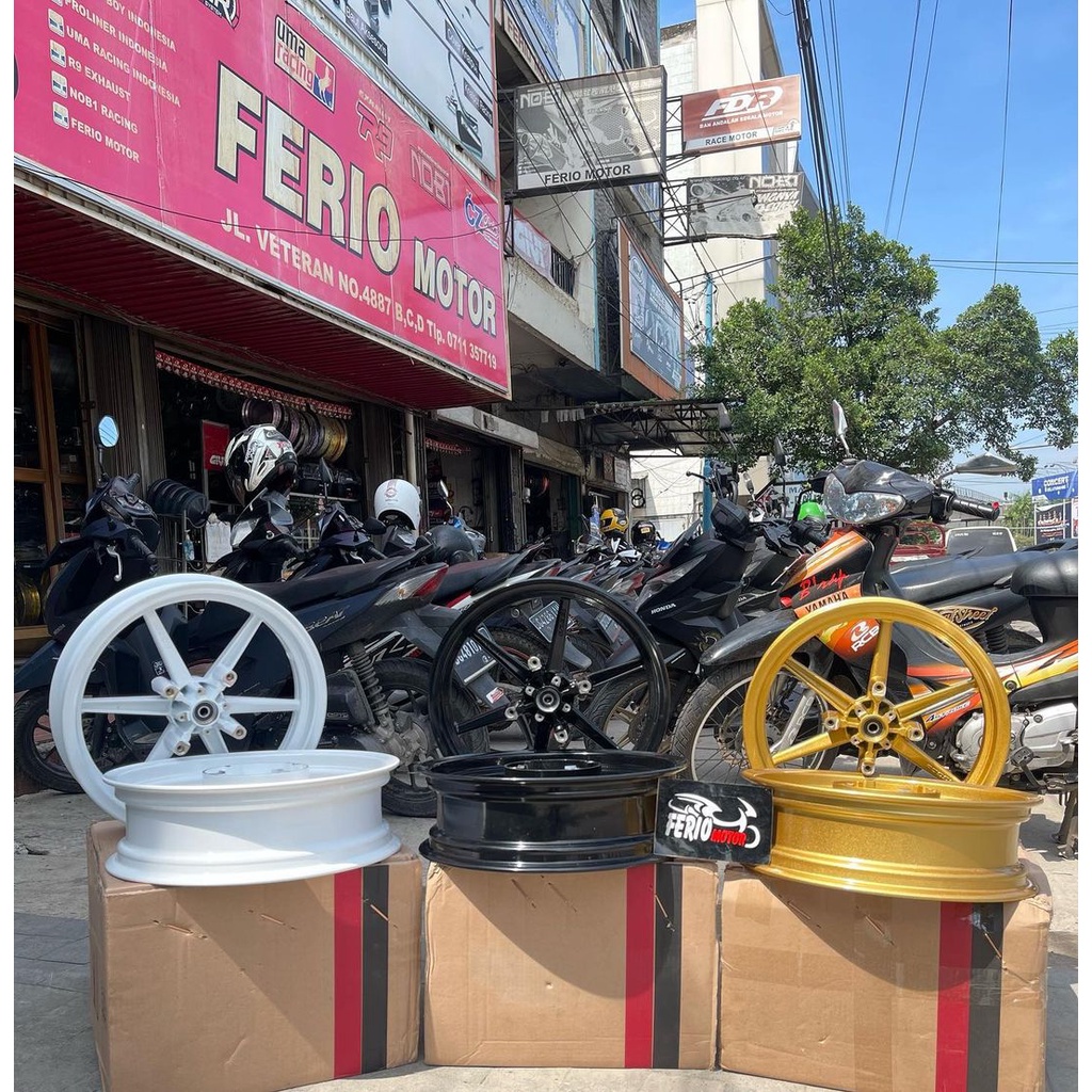Jual VELG Rossi Pcx 150 Pcx 160 STARMAX P6 PCX 150 PCX 160 CBS HITAM