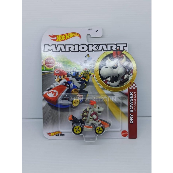Jual Hotwheels Hot Wheels Mario Kart Dry Bowser Standard Kart