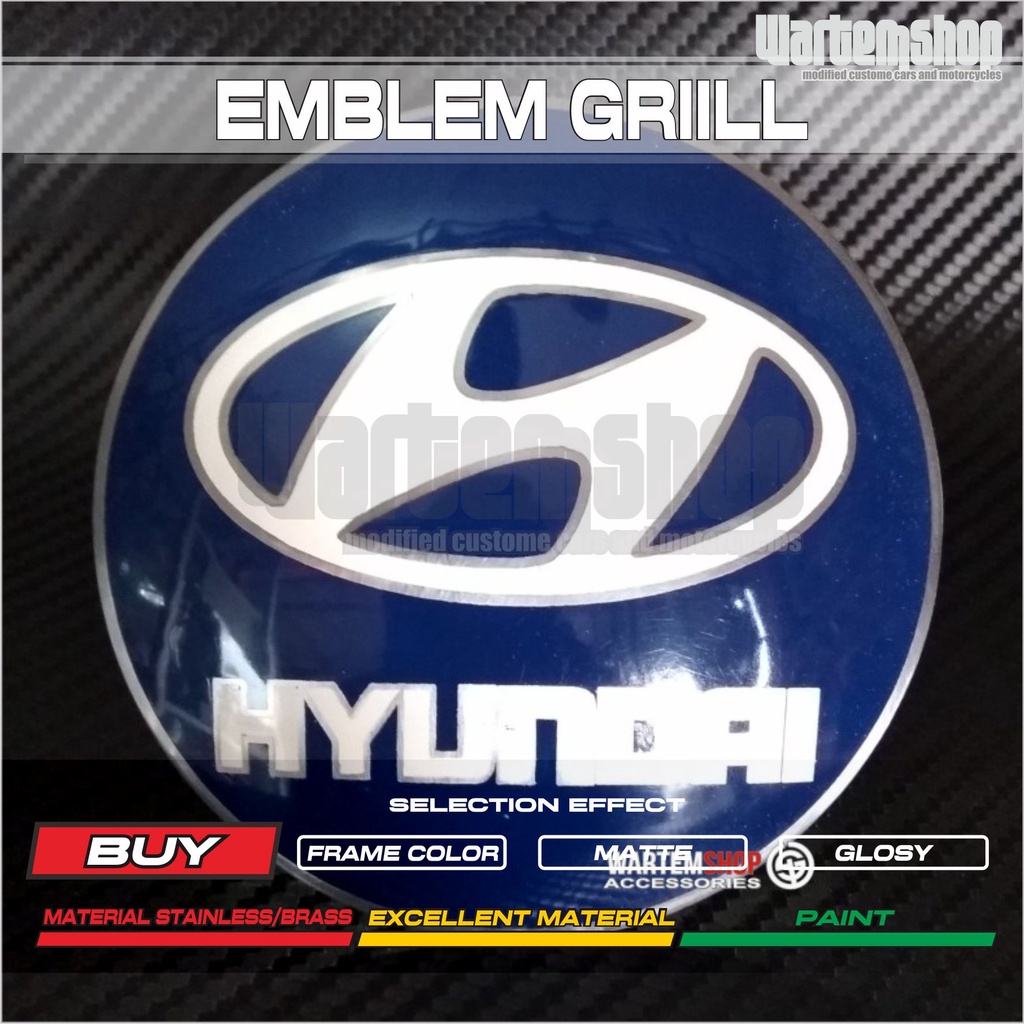 Jual EMBLEM GRILL HYUNDAI | Shopee Indonesia