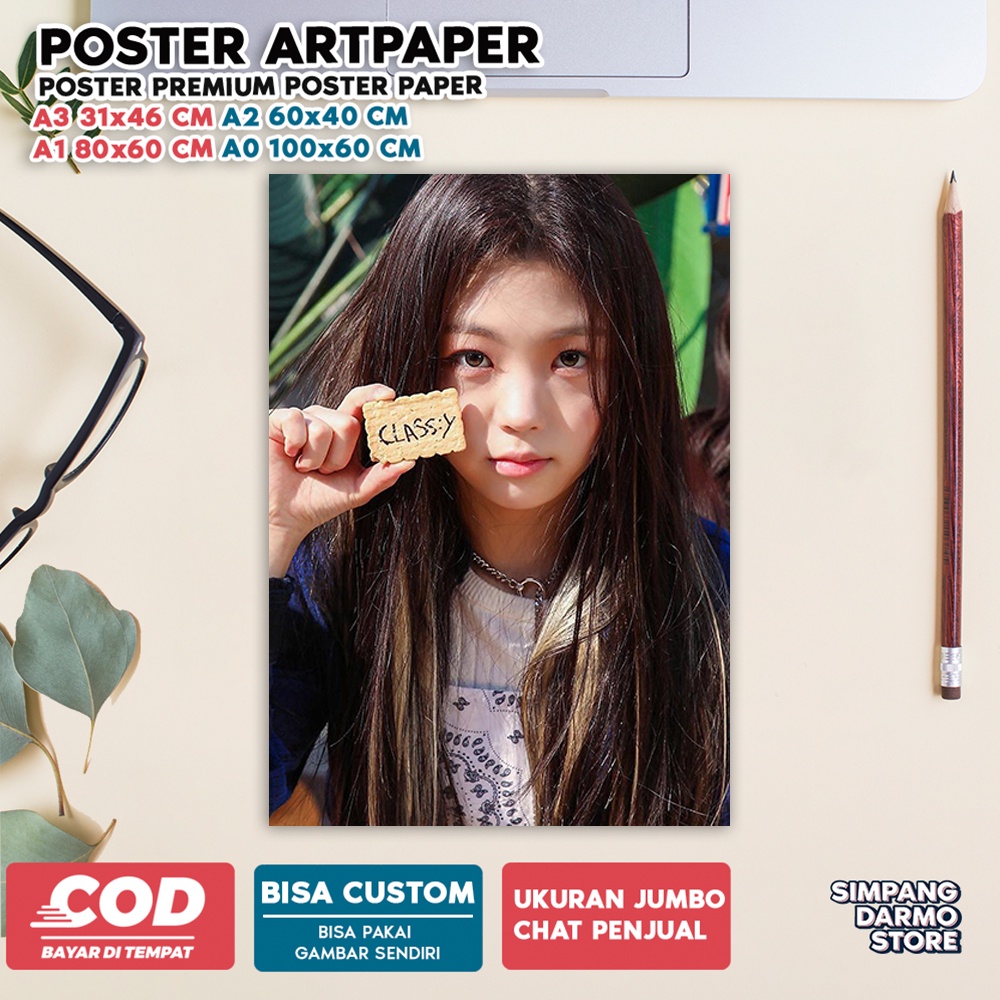 Jual Poster Classy KPOP Hyungseo, Chaewon, Hyeju, Riwon, Jimin, Boeun ...