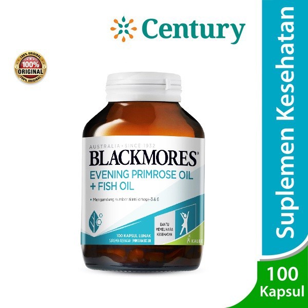 Jual Blackmores Evening Primrose Oil + Fish Oil 100 cap/Omega 3
