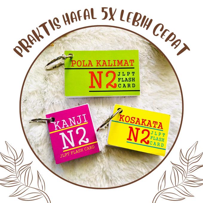 Jual Flash Card Jlpt N2 1 Set | Shopee Indonesia