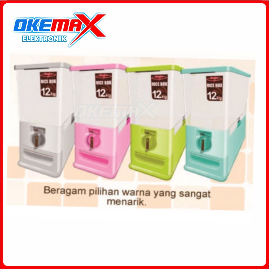 Jual Maspion Rice Box MRD -12 (12 Kg) | Shopee Indonesia