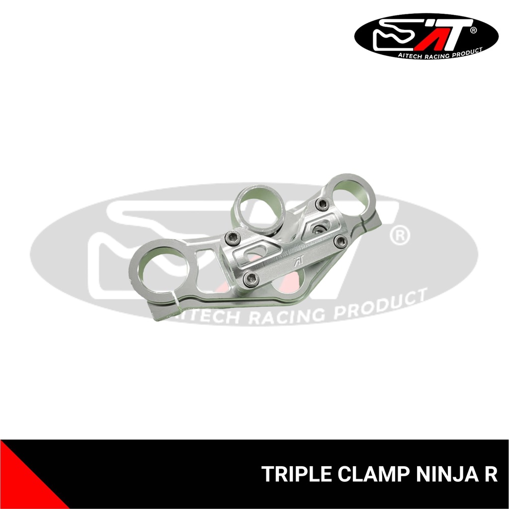 Jual Triple Clamp Ninja Segitiga Atas Ninja R Rr Aitech Shopee Indonesia