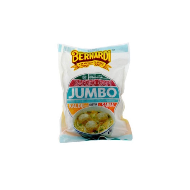 Jual Bernardi Bakso Sapi Jumbo 340gr Shopee Indonesia