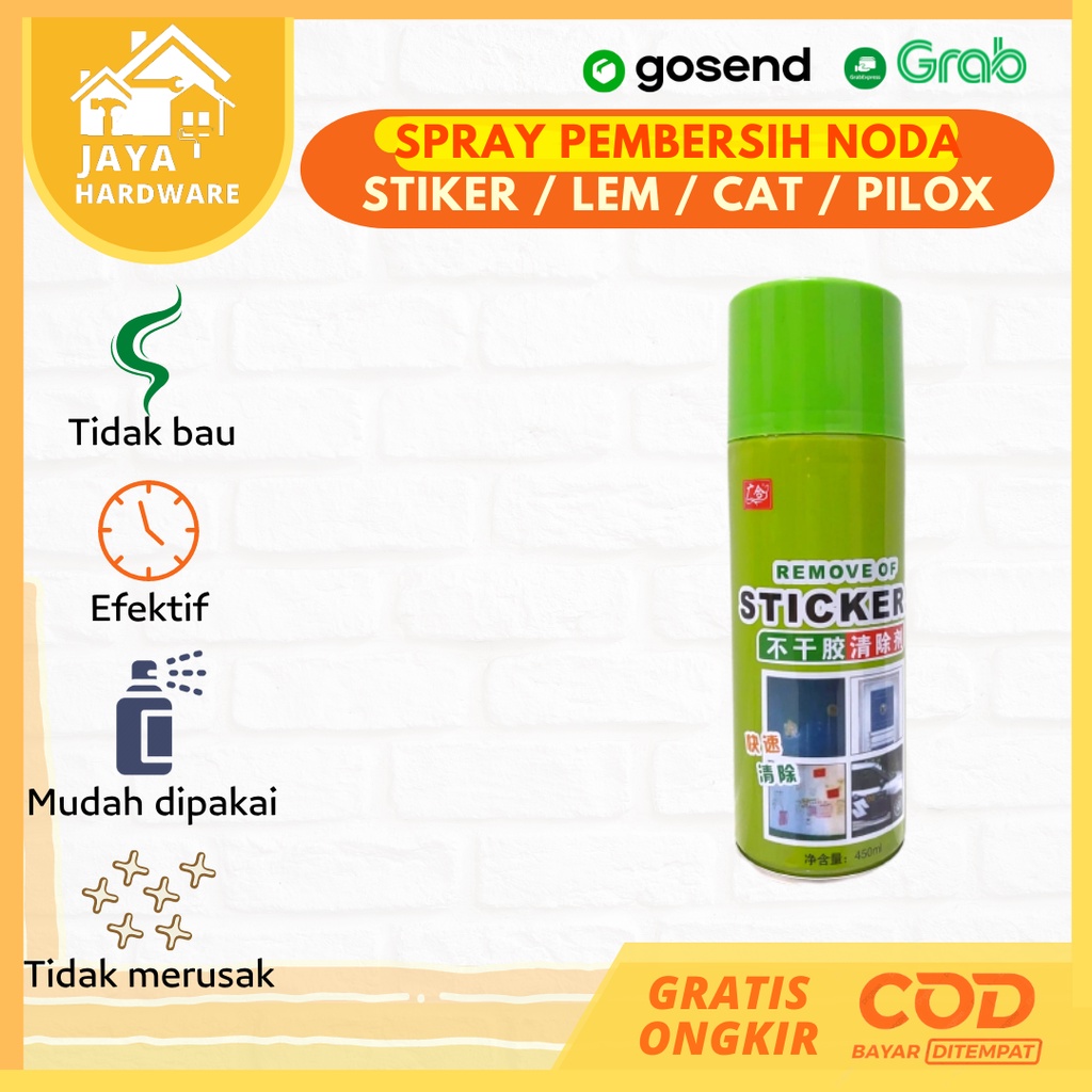 Jual Cairan Spray penghilang lem Stiker Sticker Adhesive Remover