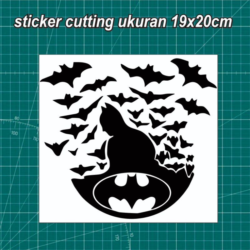 Jual Stiker cutting Batman Kaca Mobil Visor Motor | Shopee Indonesia